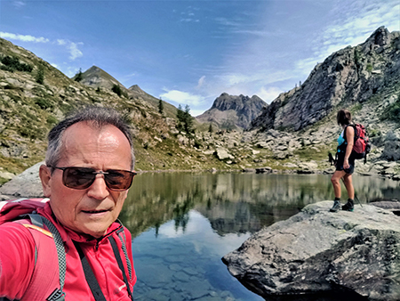 LAGHI GEMELLI, DELLA PAURA E DI VAL VEGIA, ad anello con Cima delle galline e di Mezzeno il 26 agosto 2020 - FOTOGALLERY